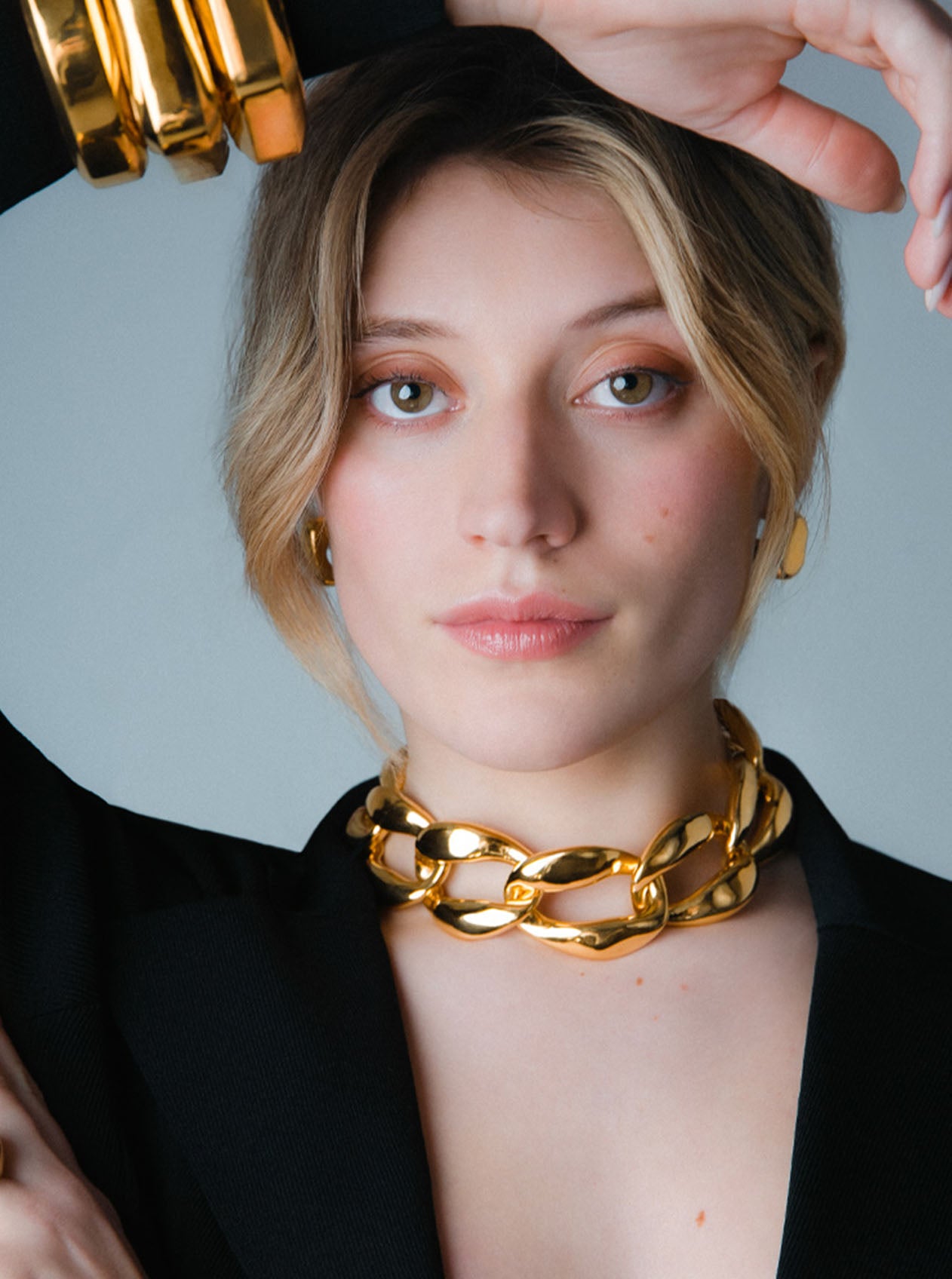 Alesha Dixon - Chunky Chain Choker - MISHO - CELEBRITY