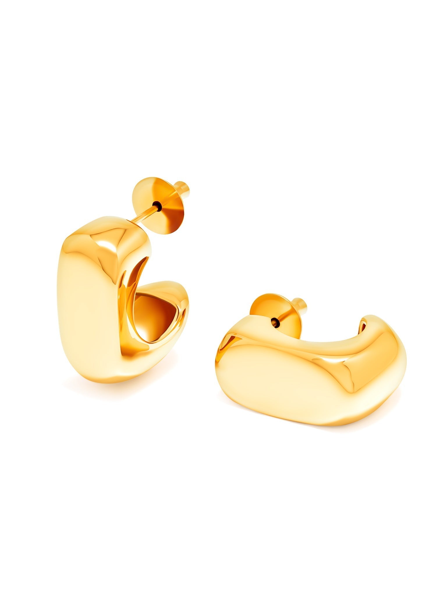 Alia Bhatt - Baby Cube Hoops - MISHO - Earrings