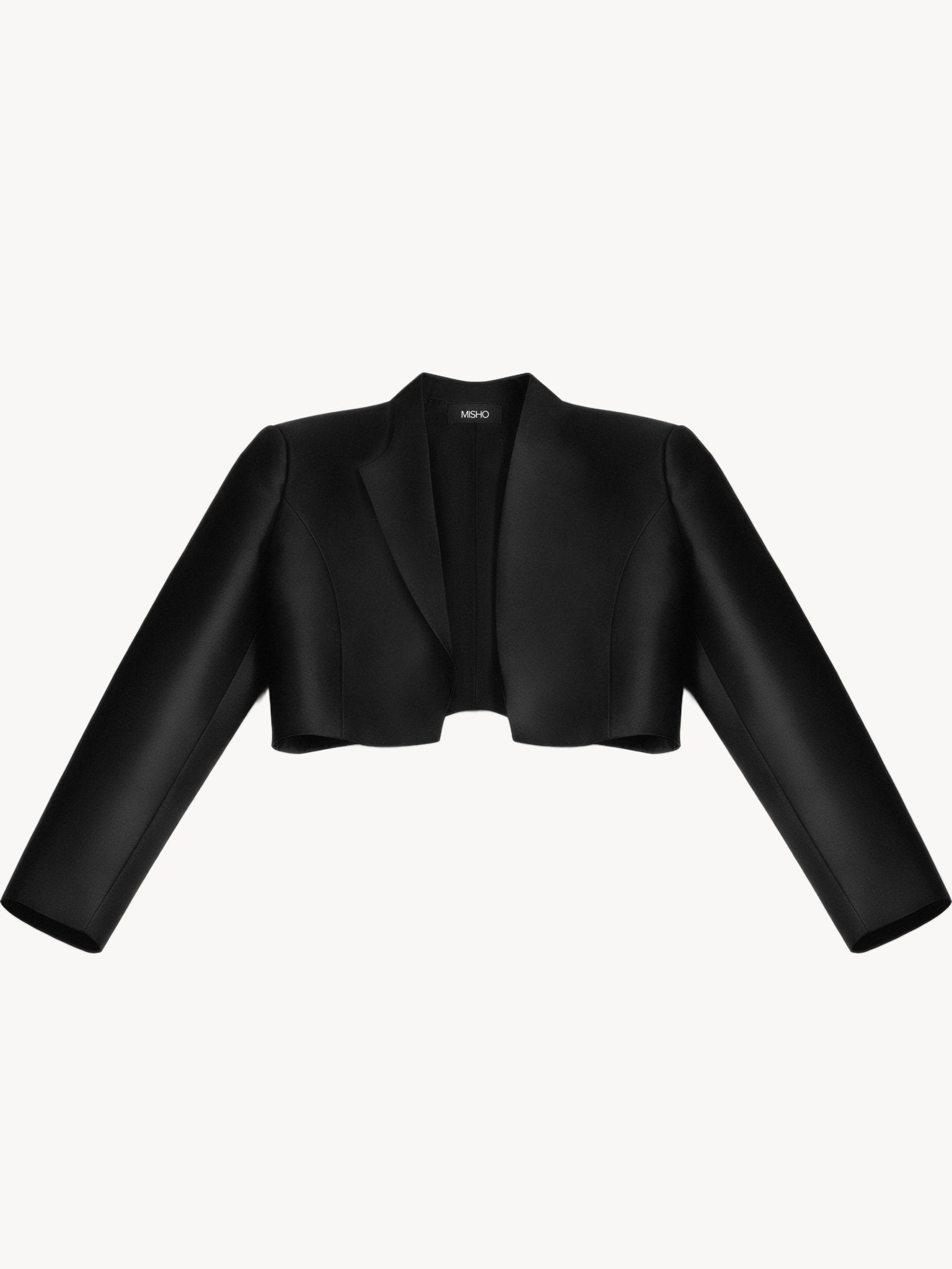 Asymmetric Crop Blazer - MISHO -