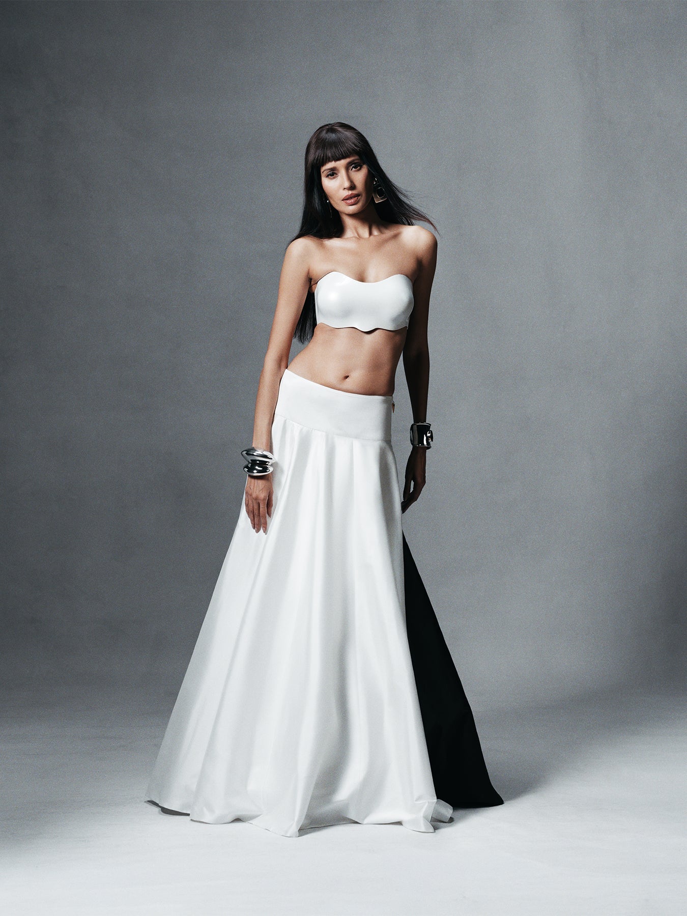 Contoured Crop Bustier - MISHO -