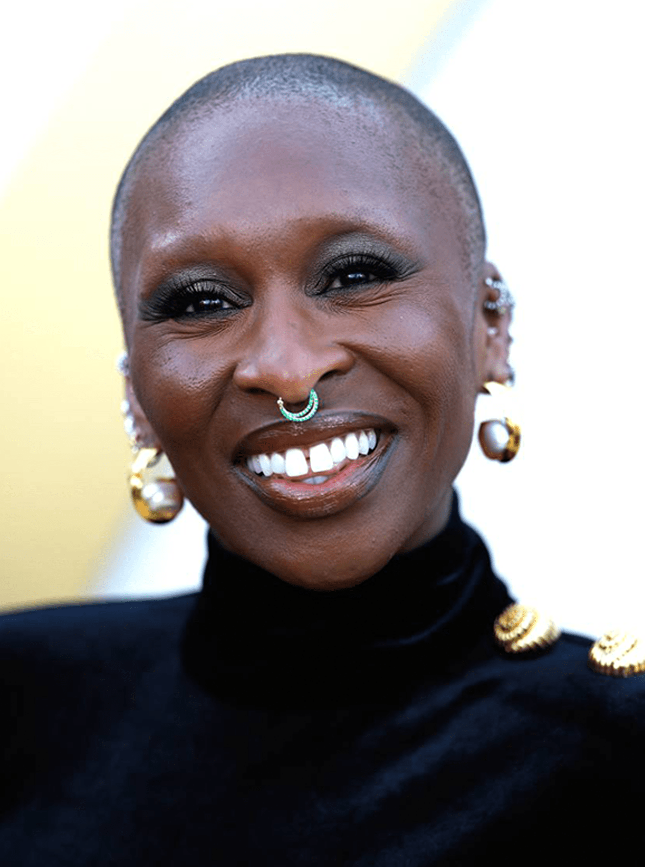 Cynthia Erivo - Mini Crest Hoops - MISHO - CELEBRITY