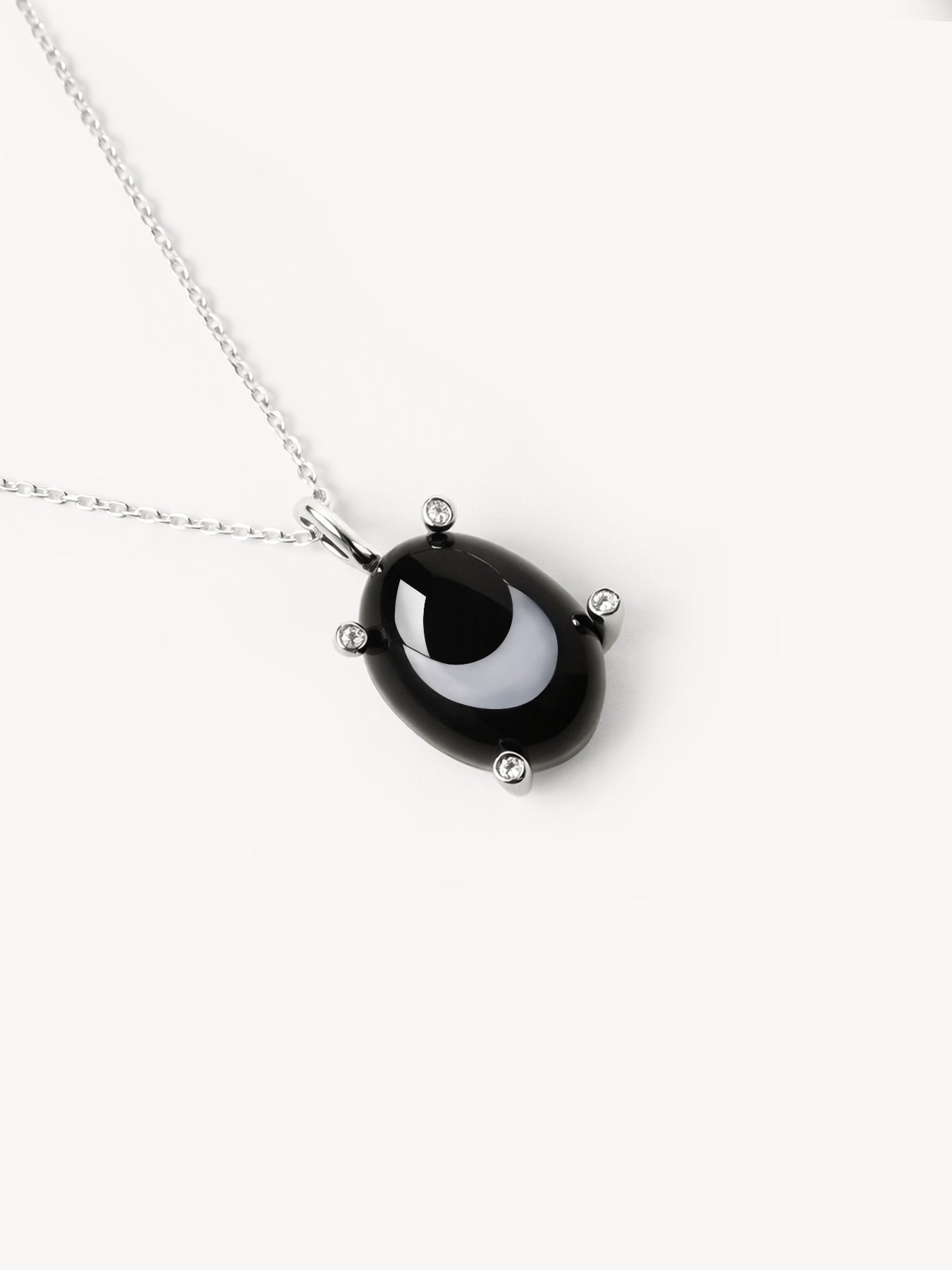 Eclipse Onyx Pendant - MISHO - Necklaces