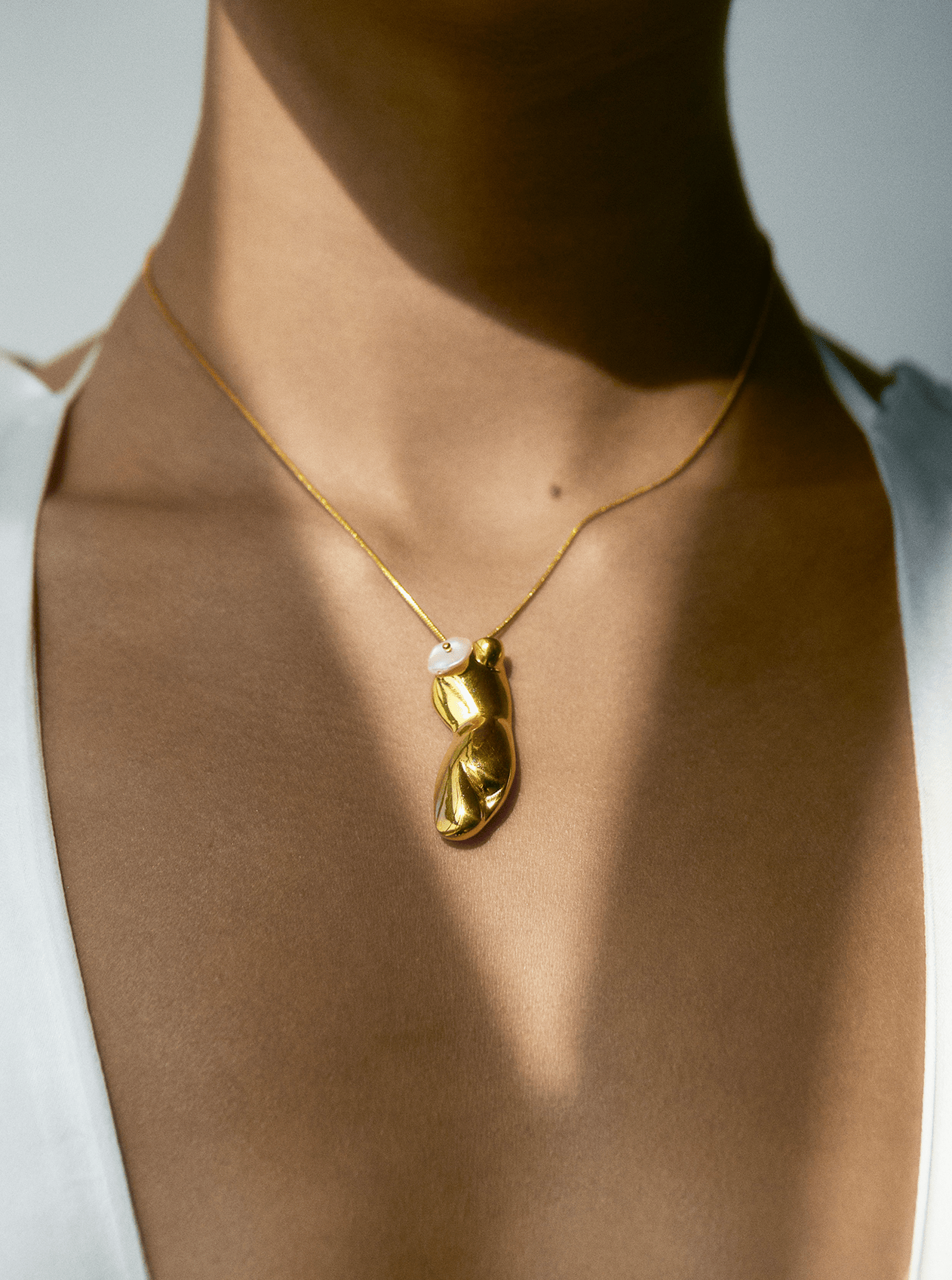 Maiden Pearl Pendant - MISHO - Necklace