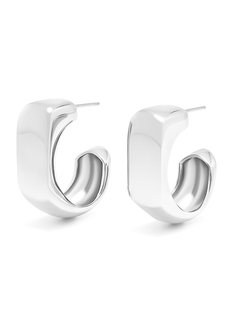 Mini Cube Hoops - MISHO - Earrings
