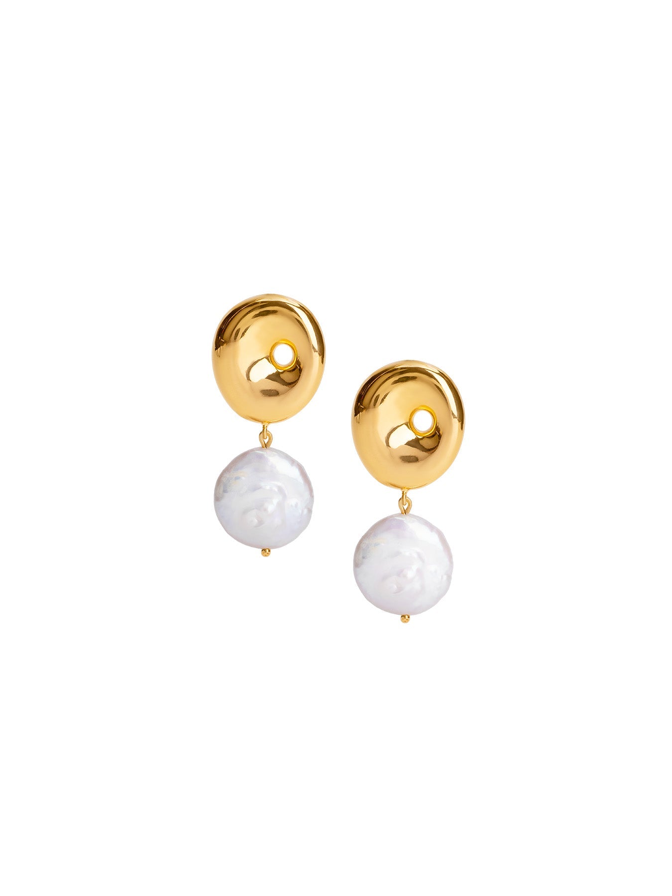 Miroir Pearl Drop Earrings - MISHO - Earrings
