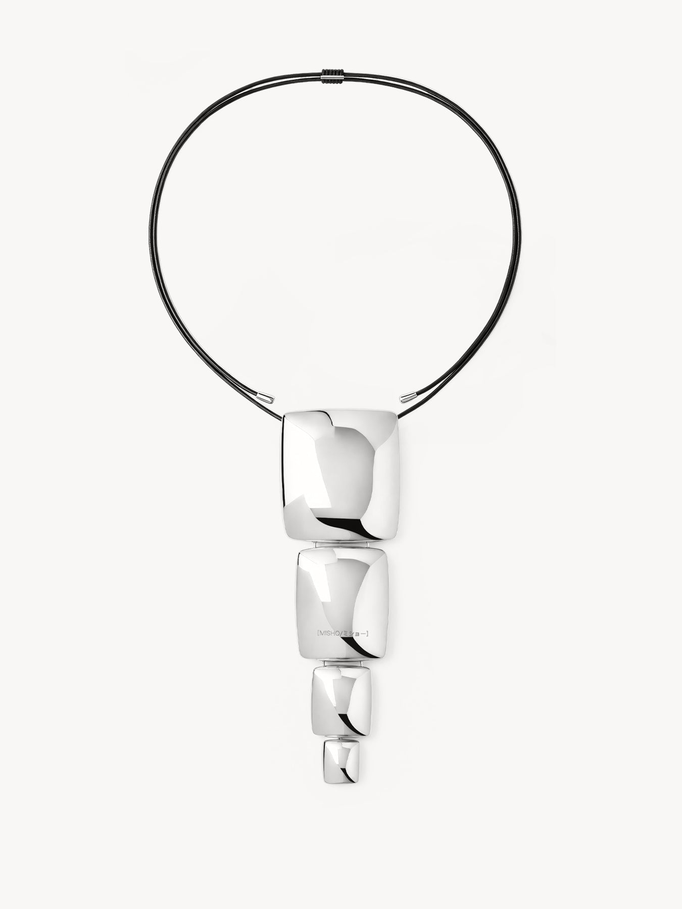 Pillow Cascade Cord Necklace - MISHO - Necklaces