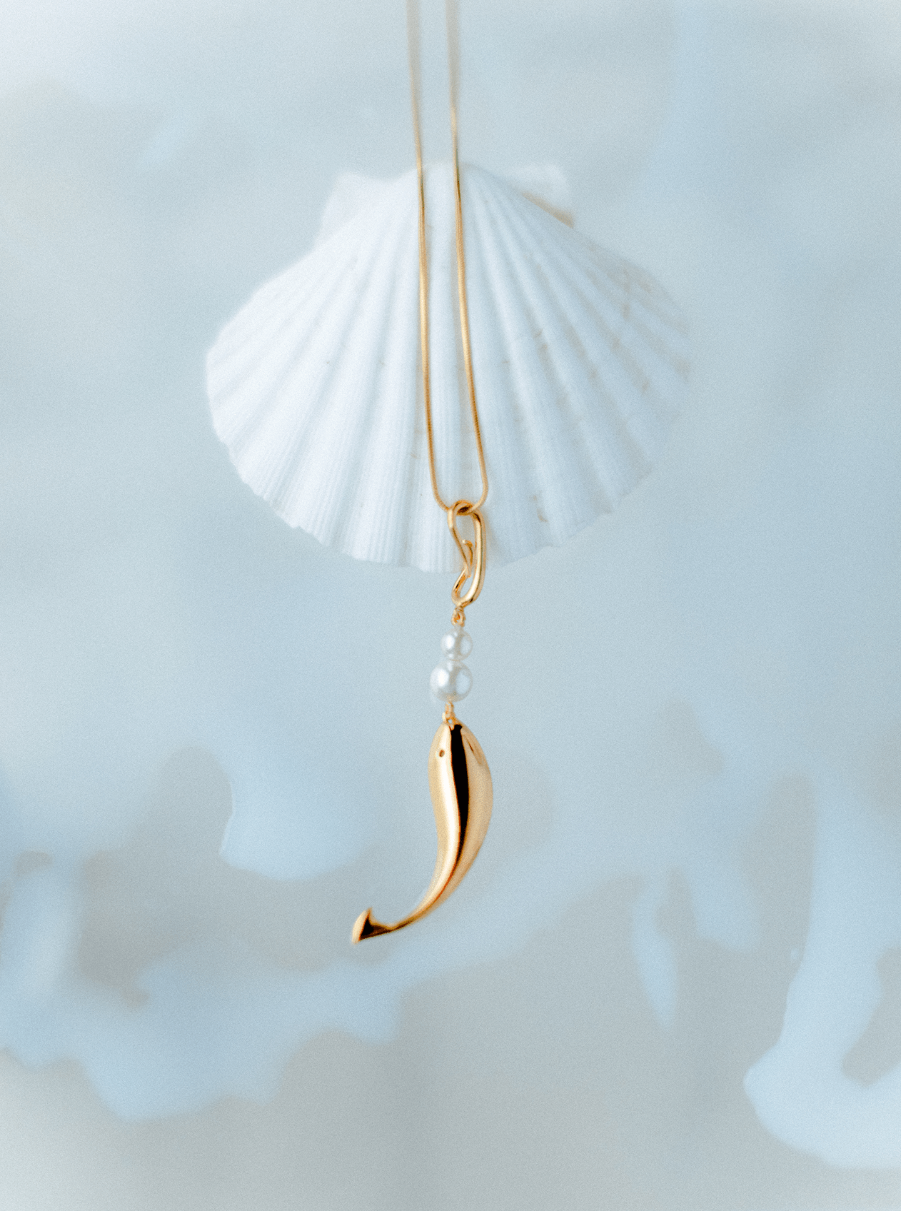 Sirena Pearl Pendant - MISHO - Necklace