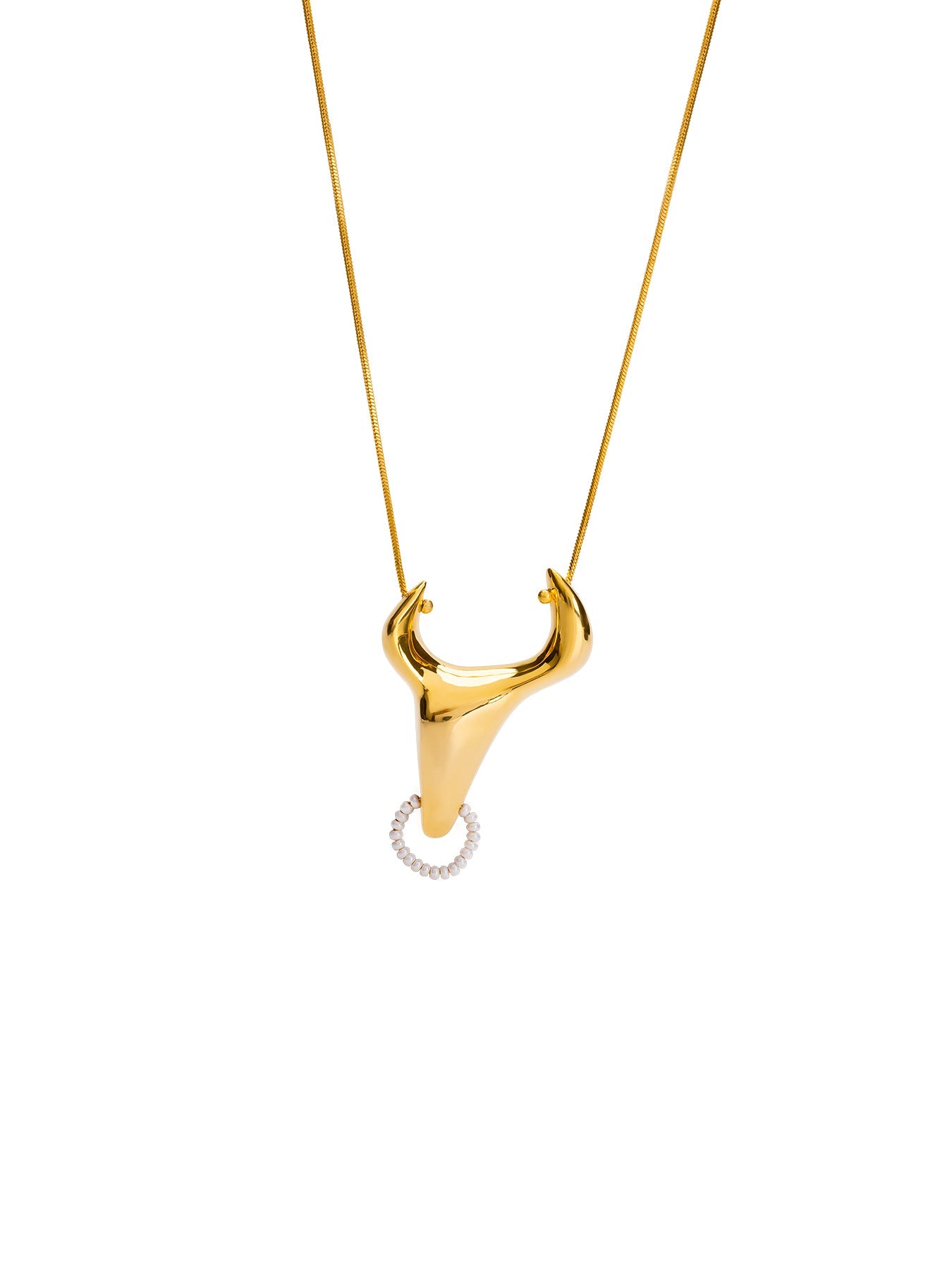 Toro Pearl Pendant - MISHO - Necklace