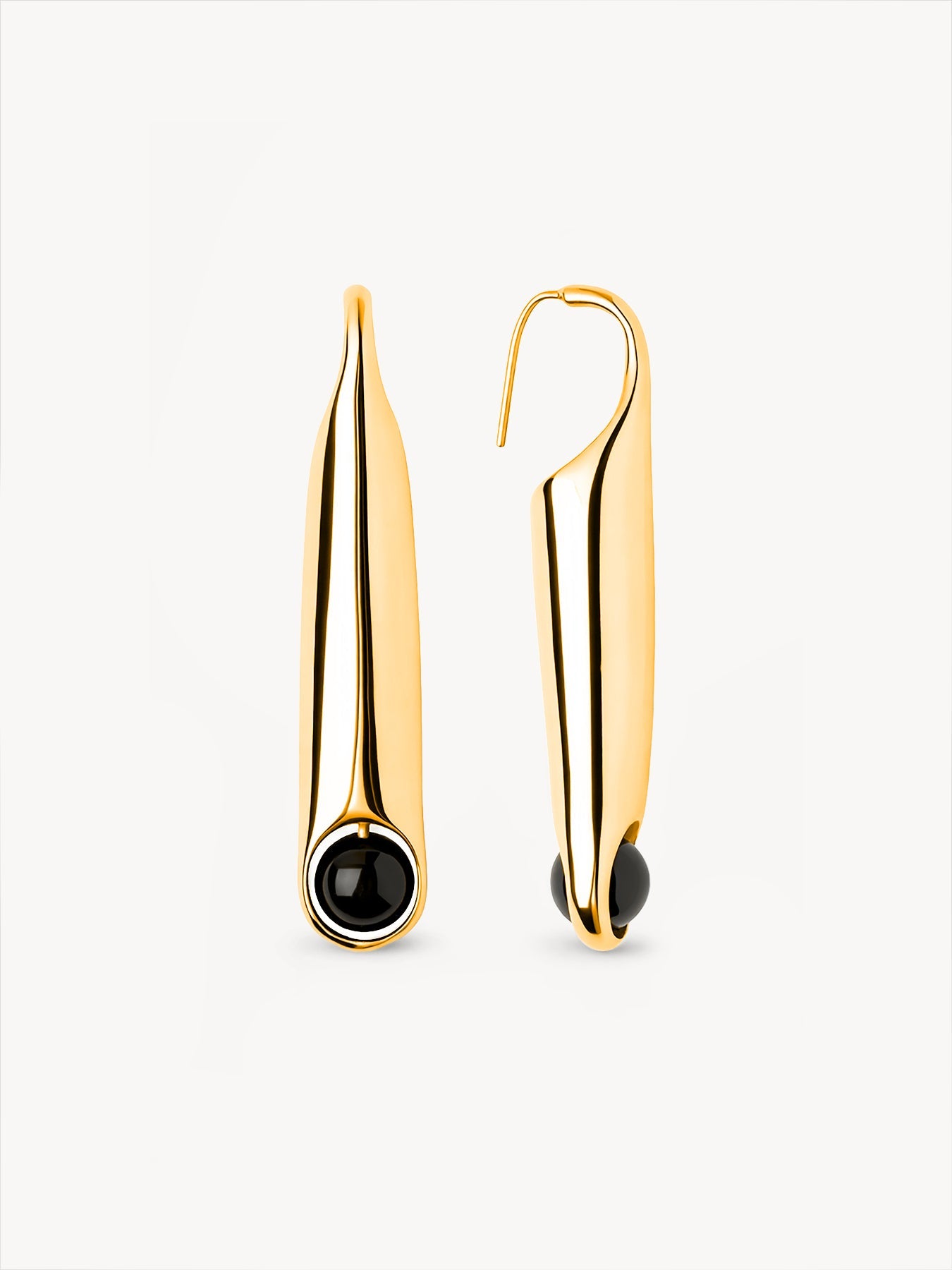 XL Yomi Onyx Earrings - MISHO - Earrings