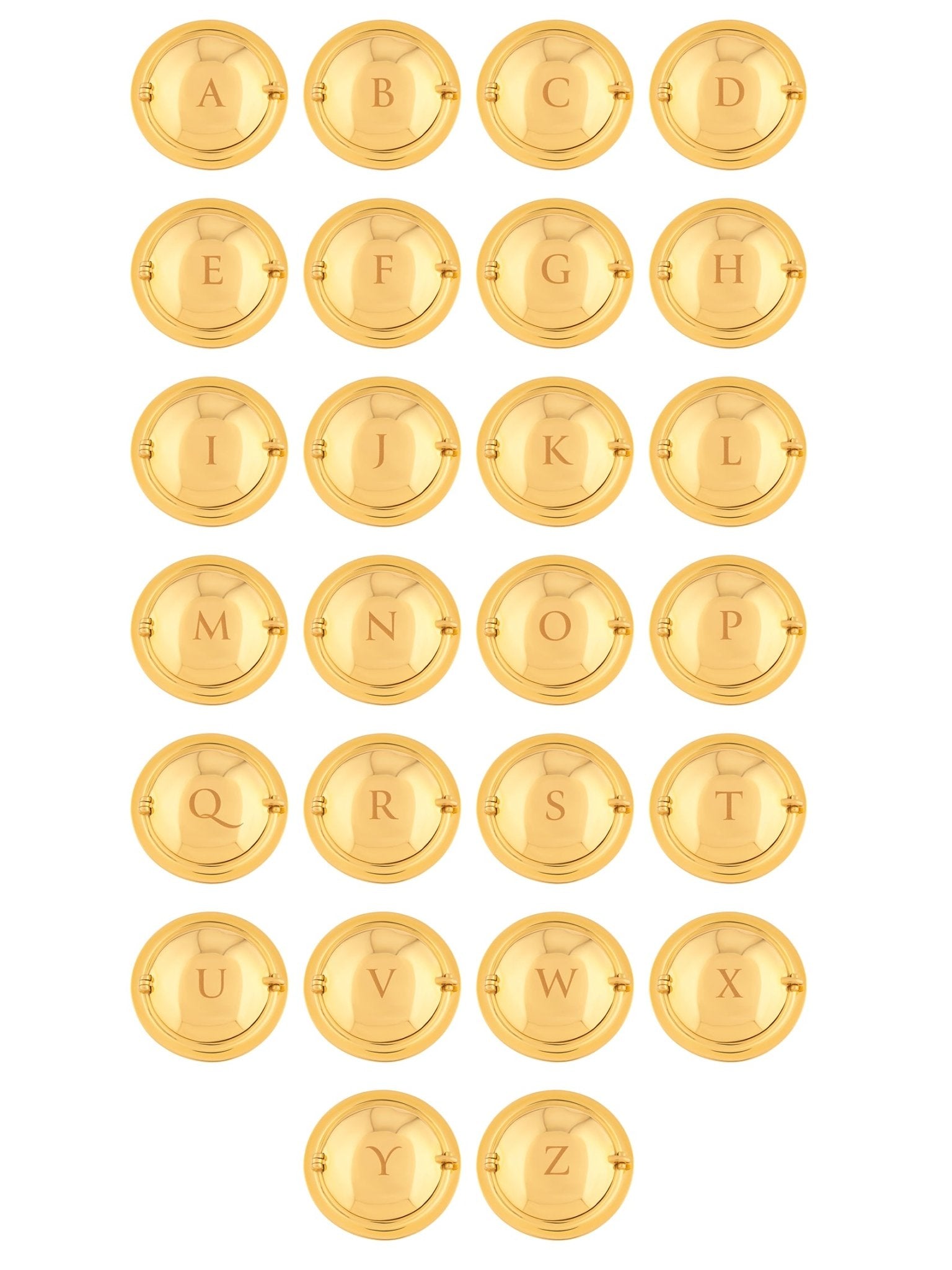 Memento Round Ring Gold - MISHO - Pendant