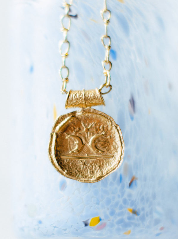 Pisces Zodiac Pendant - MISHO - Necklace