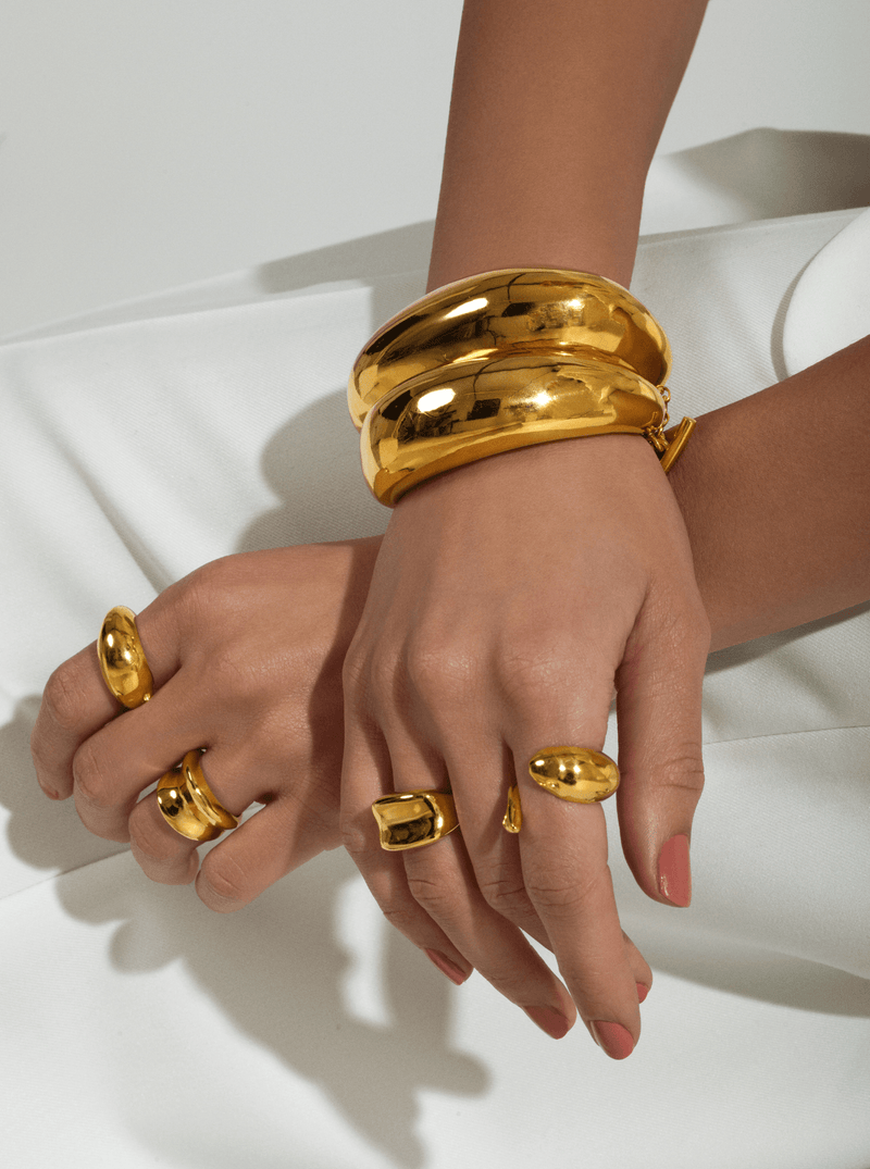 Tavros Stackable Rings - MISHO - Rings