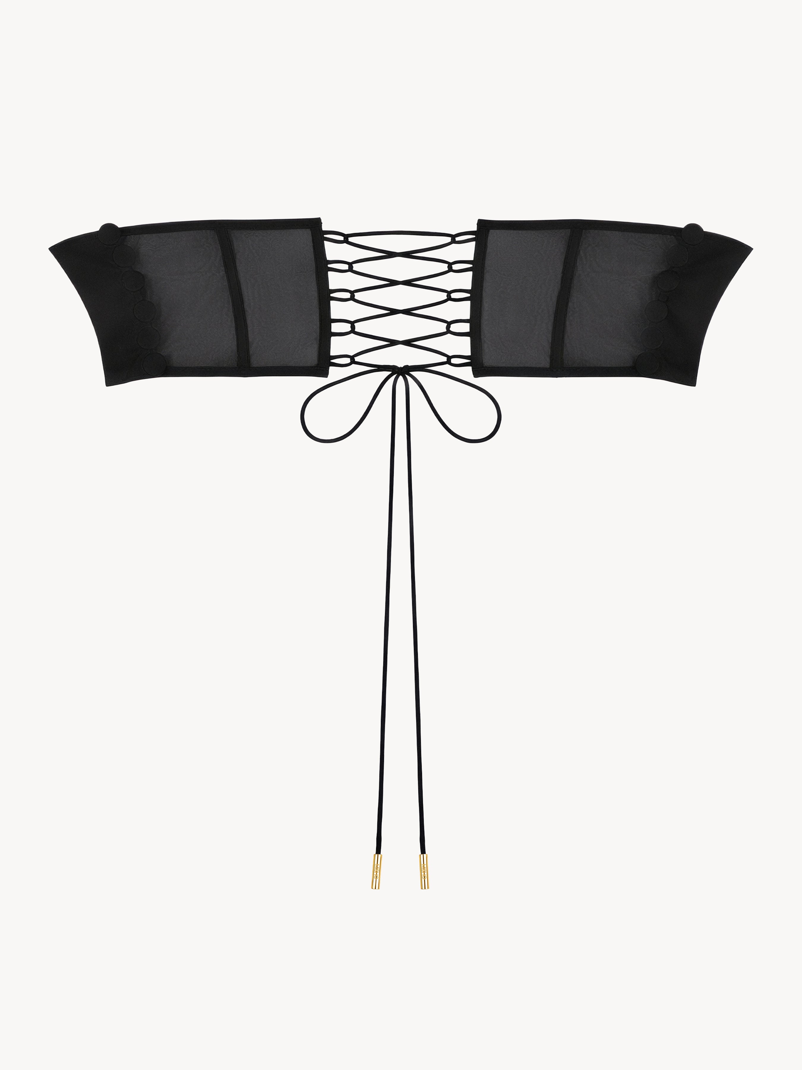 Contoured Crop Bustier