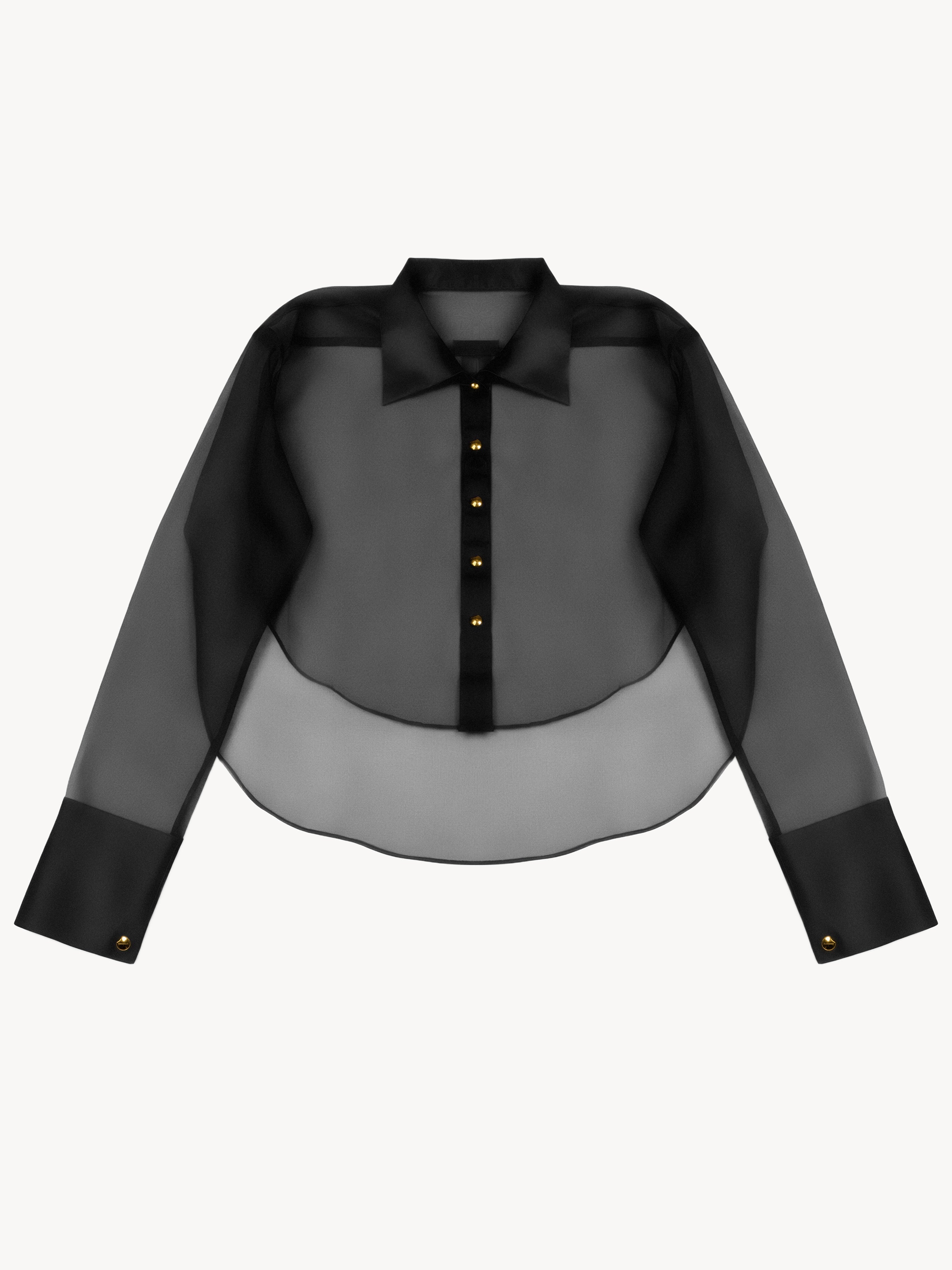 Oversized Organza Shirt