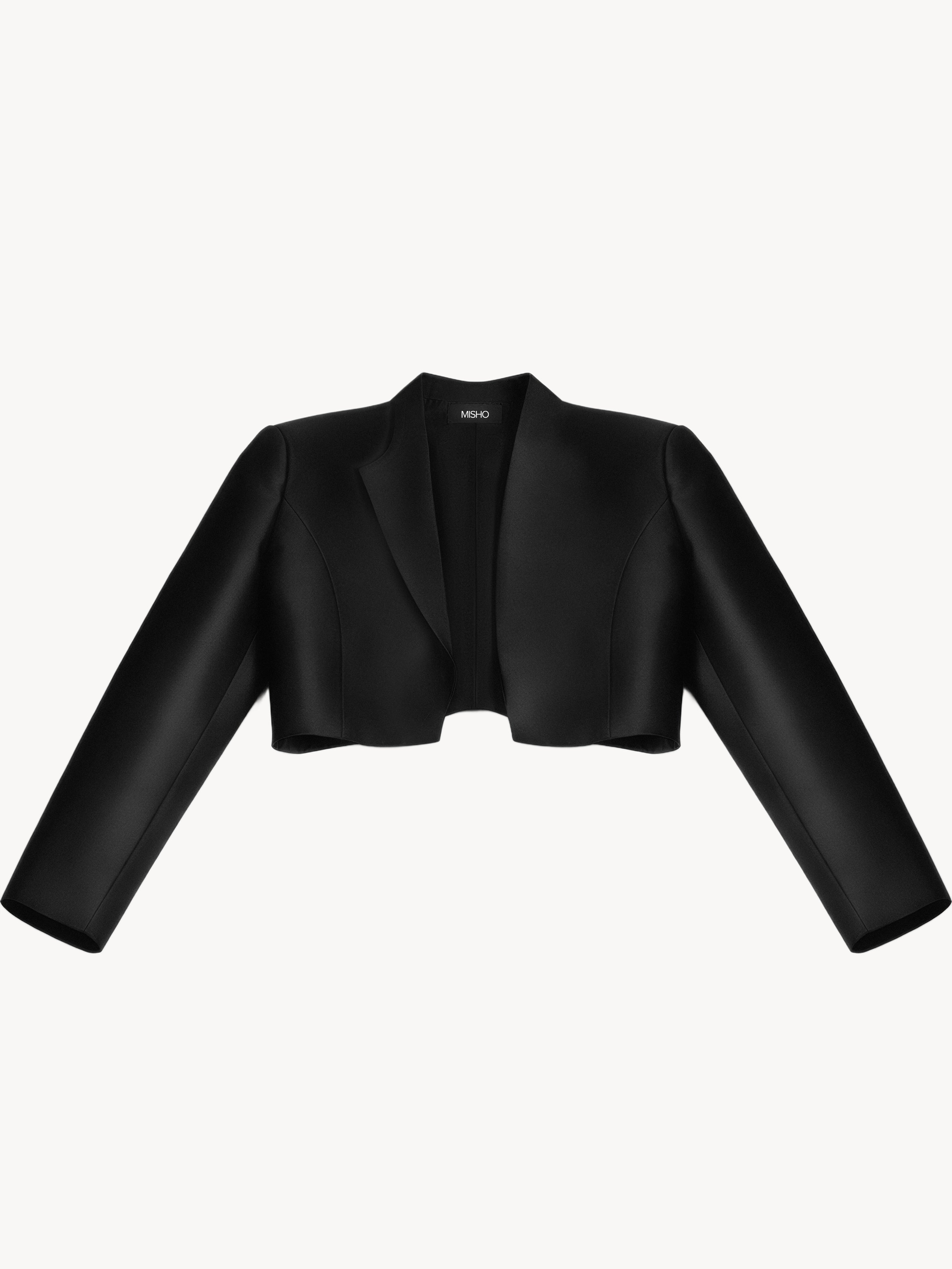 Asymmetric Crop Blazer