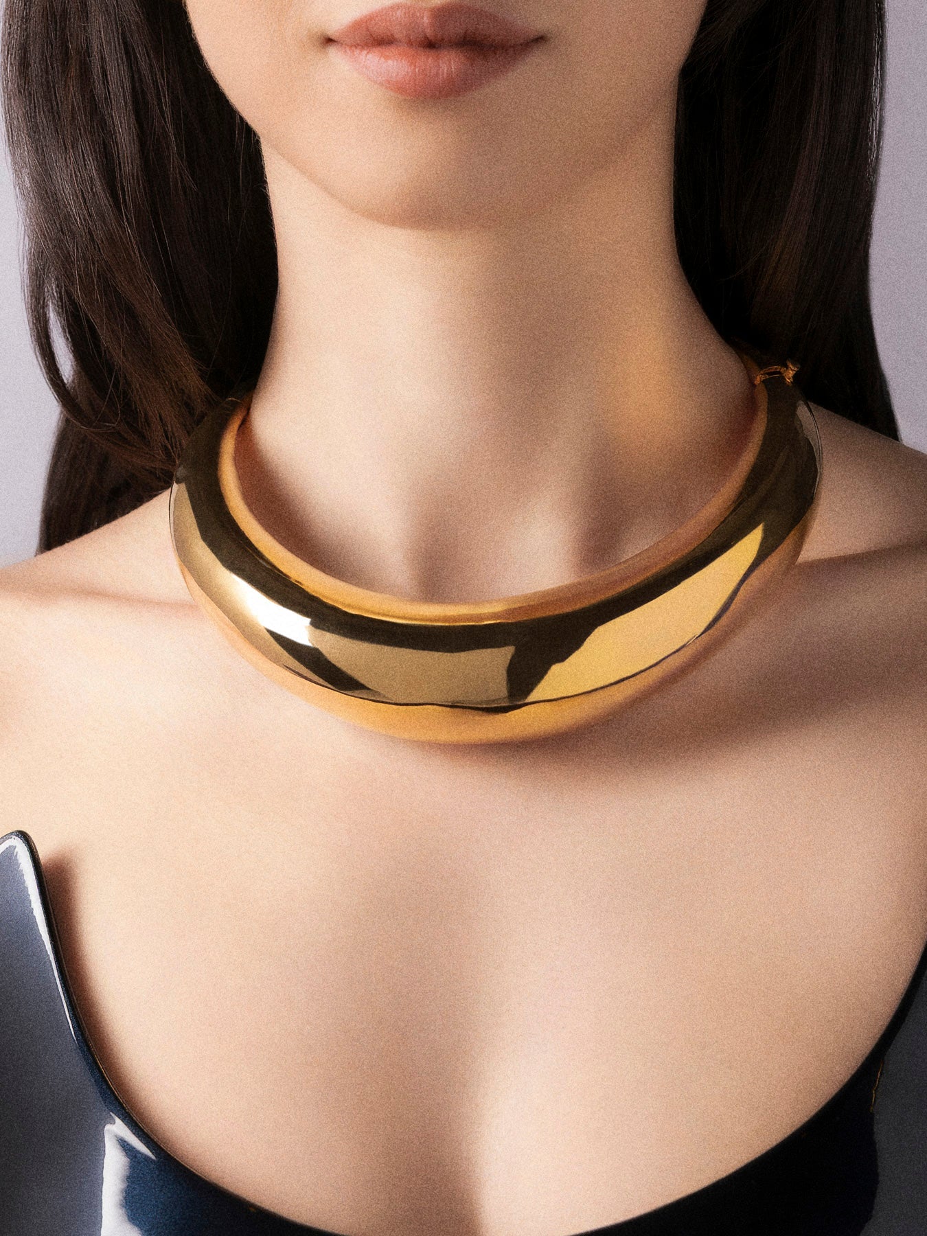 Crescent Choker - MISHO - Necklaces