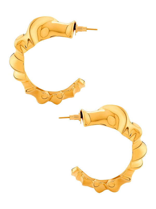 Drew Barrymore - Faun Hoops - MISHO - Earrings