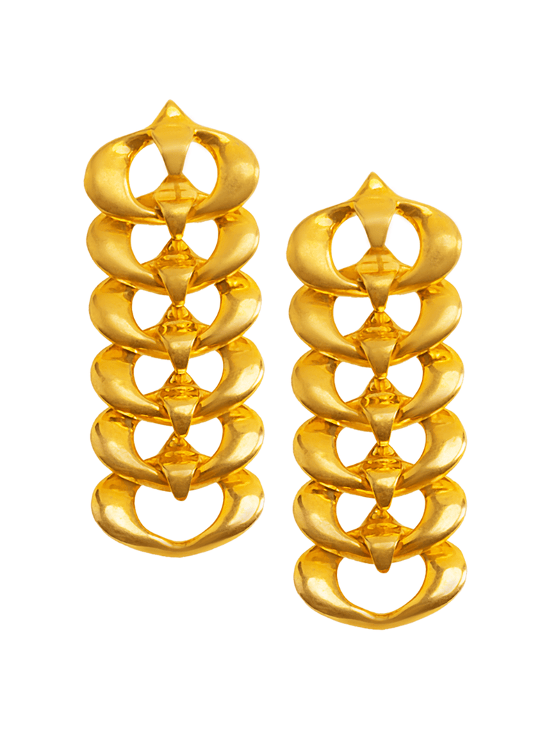 Interlink Danglers - MISHO - Earrings