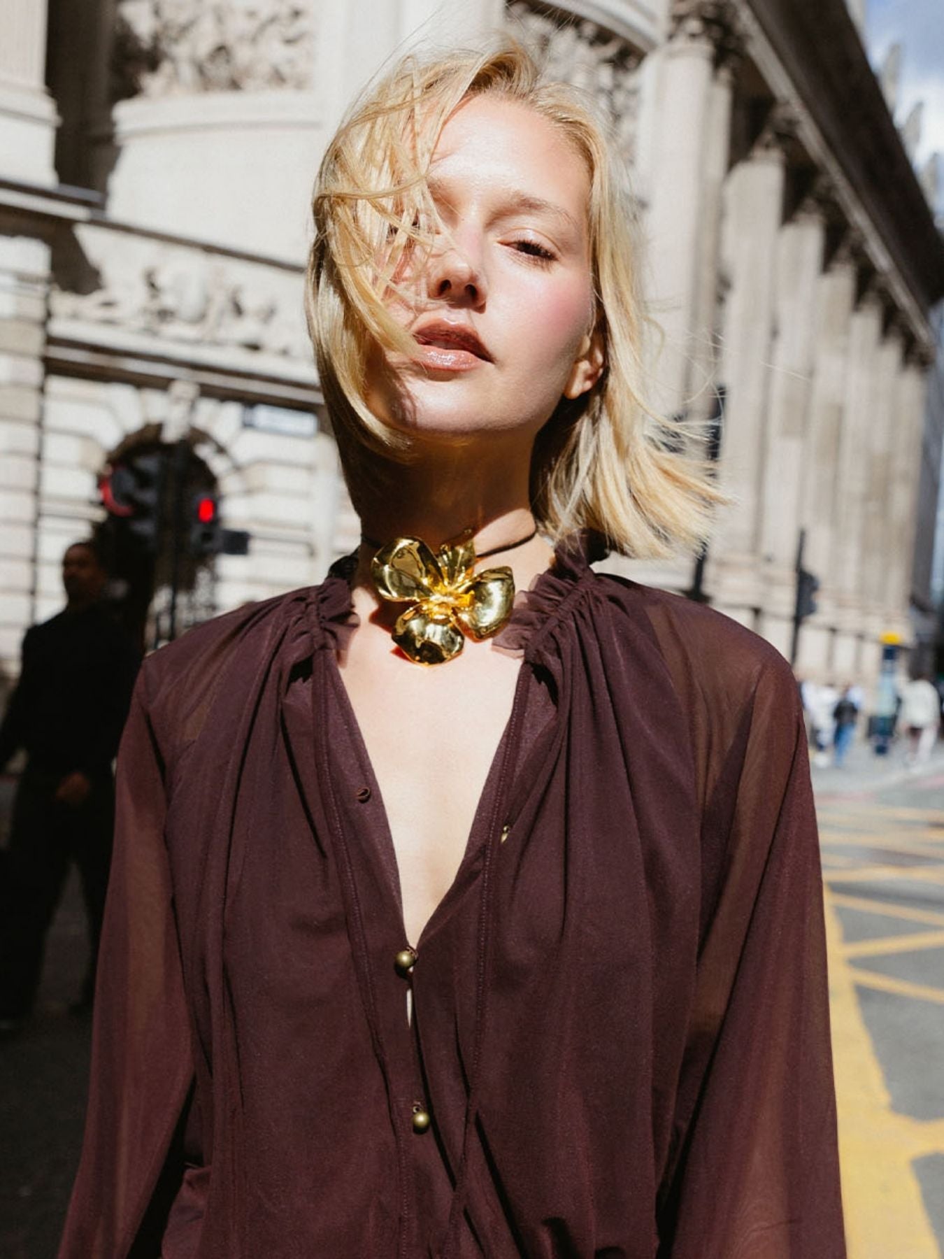 Iris XL Cord Necklace - MISHO - 