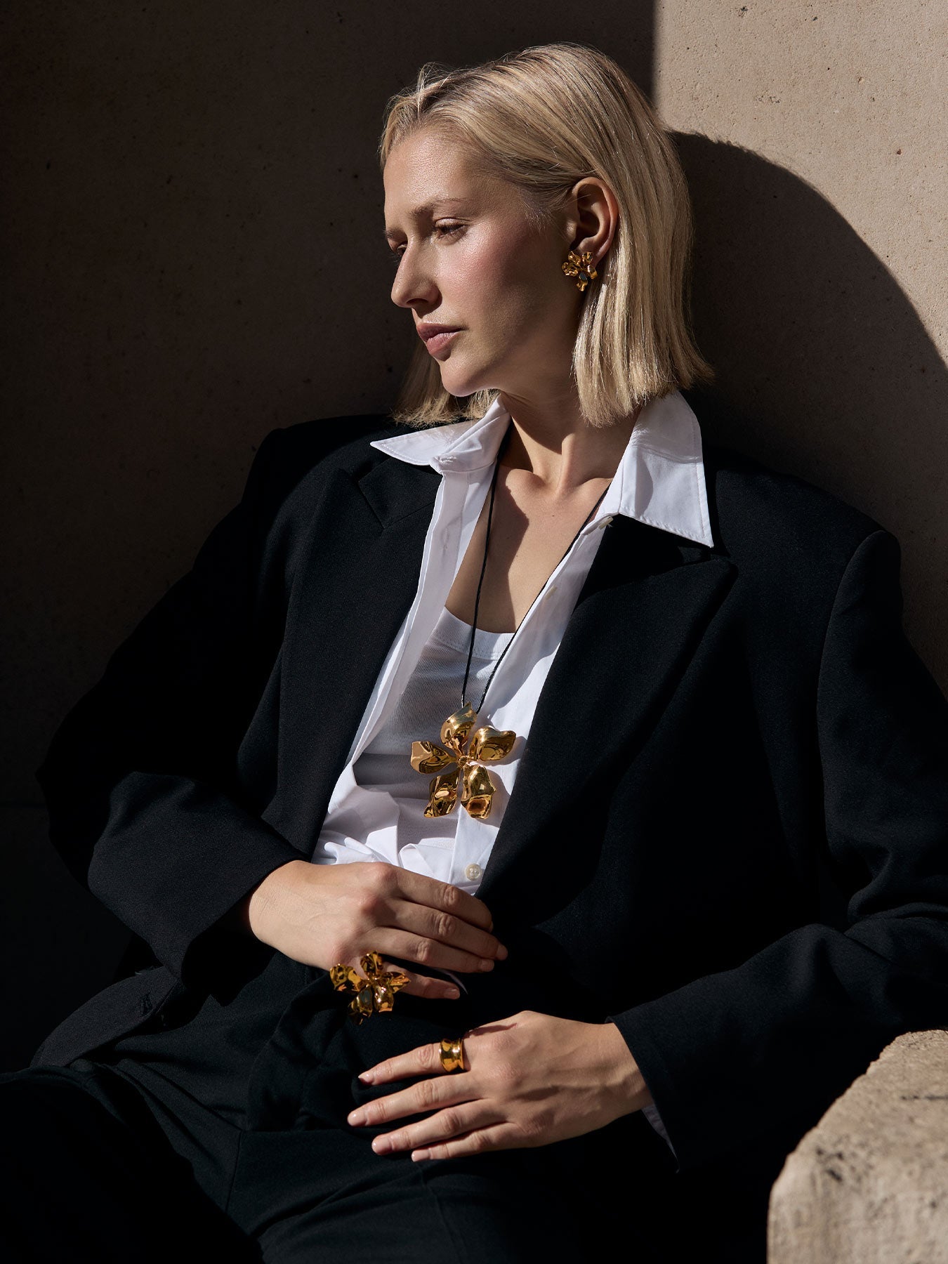 Jasmine XL Cord Necklace - MISHO - Necklaces