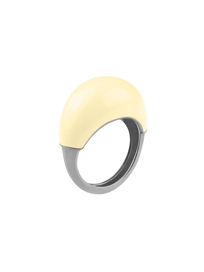 Juicy Pebble Ring - Butter Yellow - MISHO - Rings