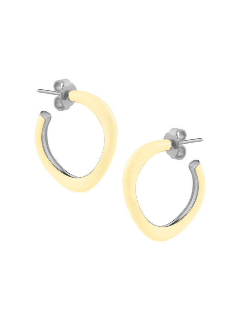 Juicy Sunday Hoops - Butter Yellow - MISHO - Earrings