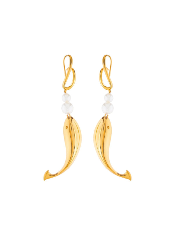 Lilly Singh - Sirena Pearl Earrings - MISHO - CELEBRITY