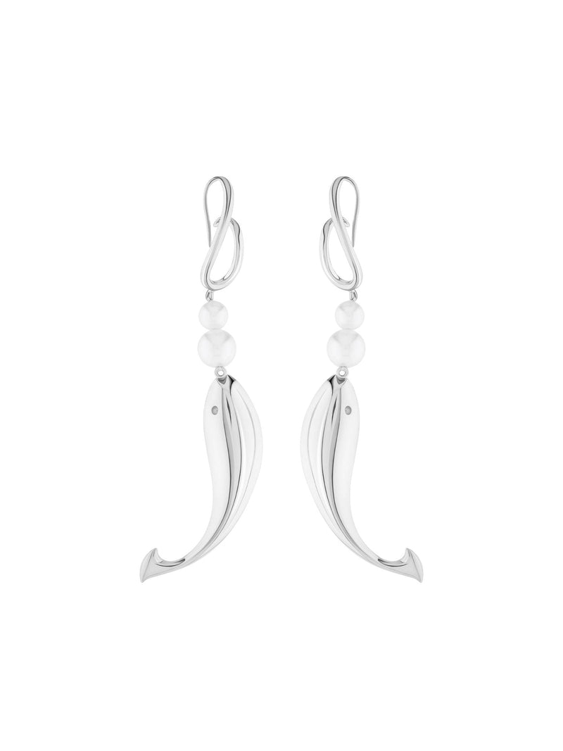 Lilly Singh - Sirena Pearl Earrings - MISHO - CELEBRITY