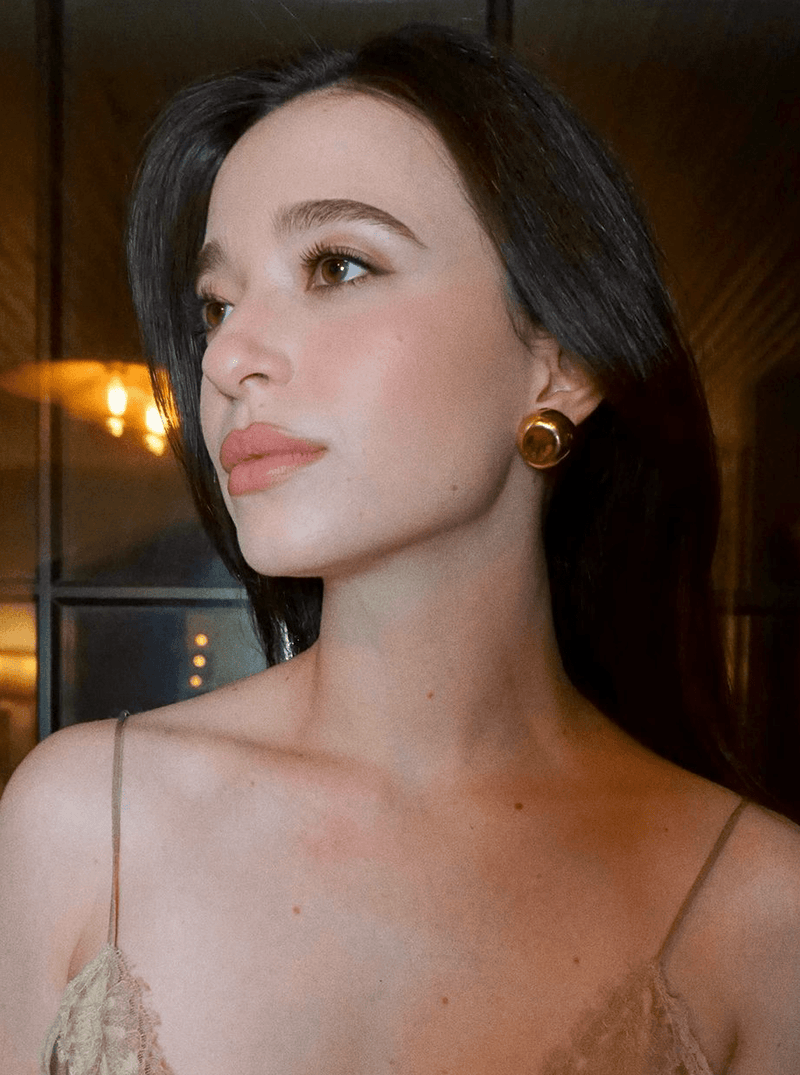 Mikey Madison - Large Gemela Studs - MISHO - CELEBRITY