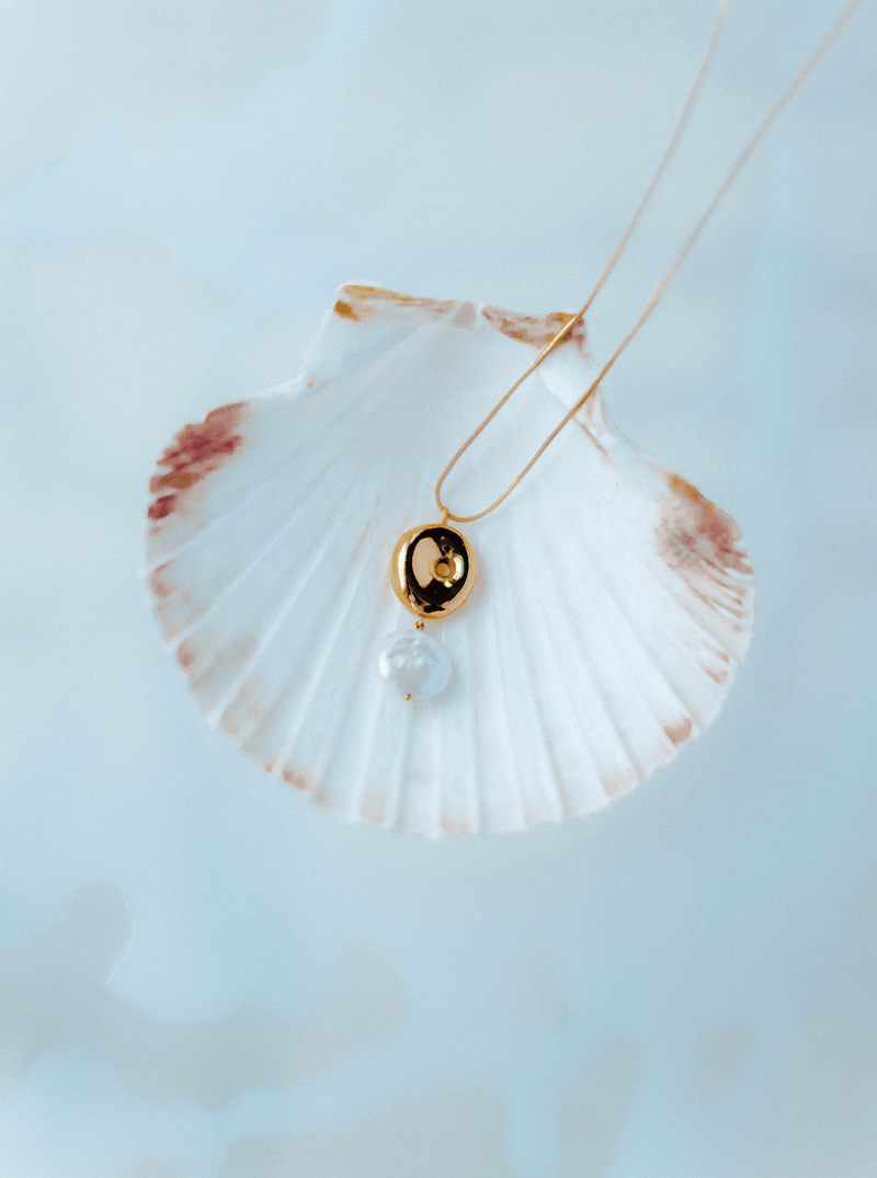 Miroir Pearl Drop Pendant - MISHO - Necklace