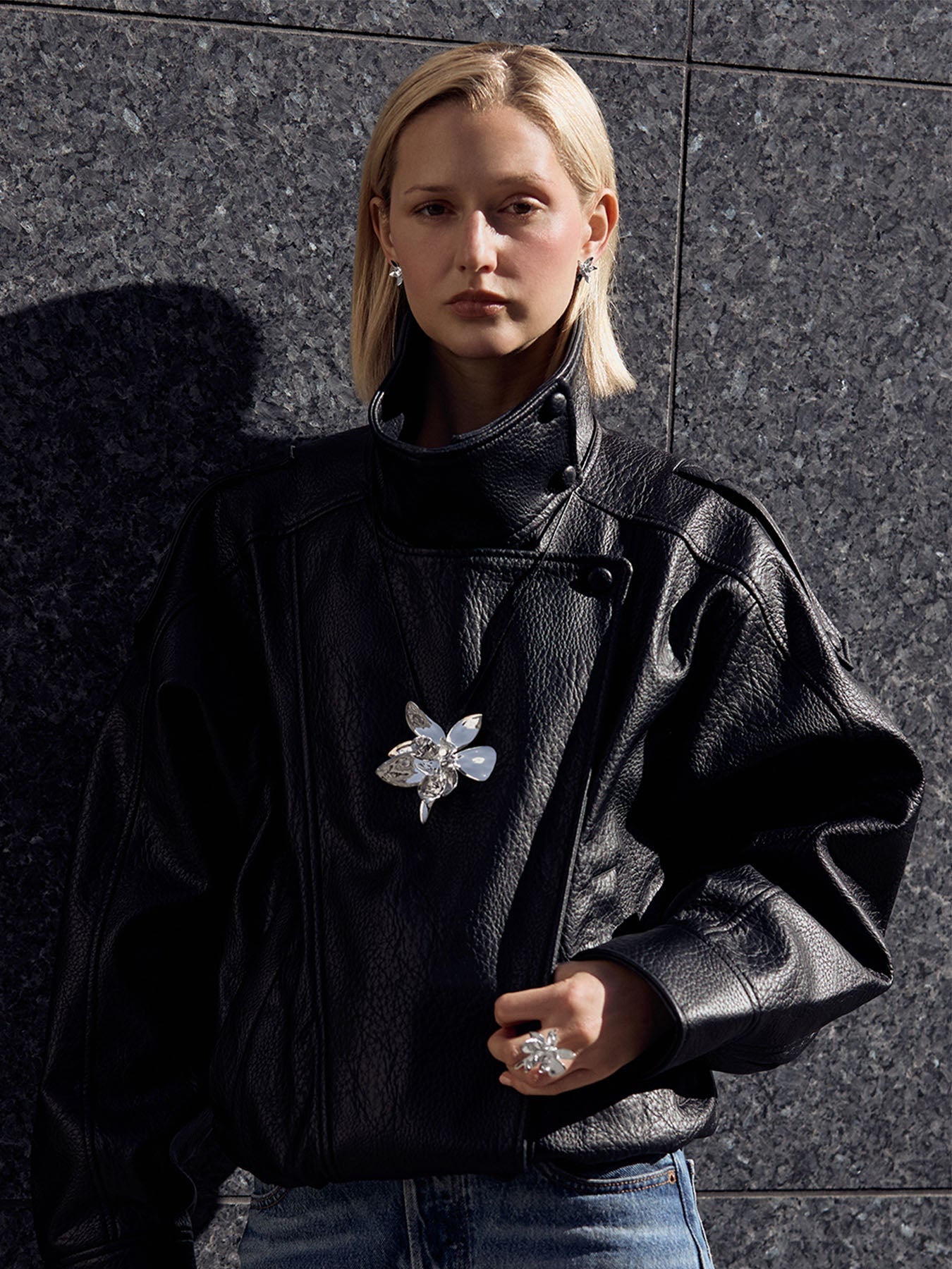 Orchid XL Cord Necklace - MISHO 