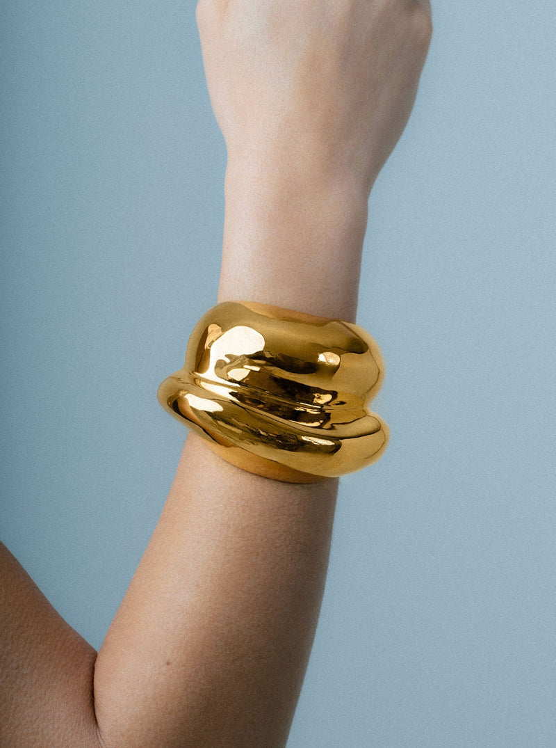 Ovo Cuff - Silver - MISHO - bracelet