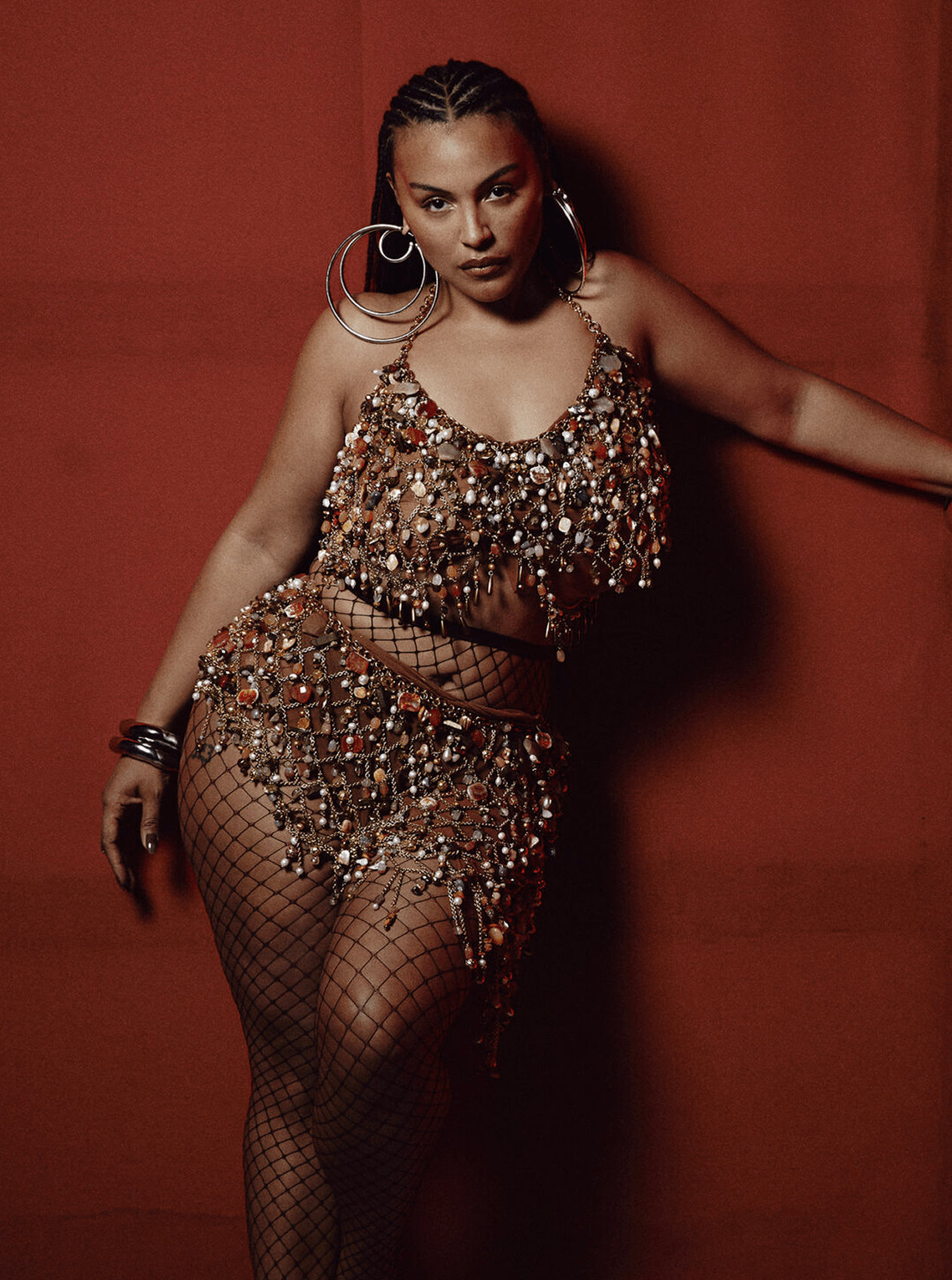 Paloma Elsesser - Orbit XL Triple Hoops - MISHO - Earrings