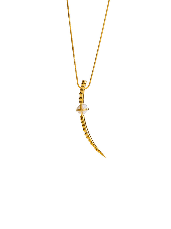 Samurai Pearl Pendant - MISHO - Necklace