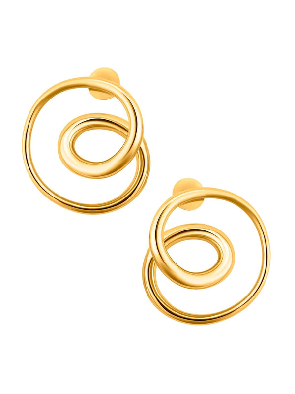 Selena Gomez - Swirly Mini Mismatched Hoops - MISHO - CELEBRITY