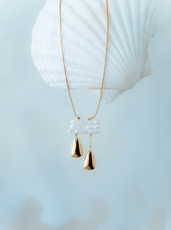 Statera Pearl Pendant - MISHO - Necklace
