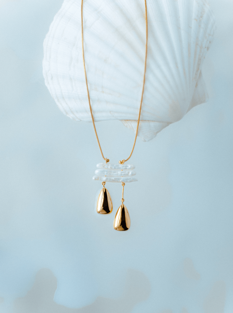 Statera Pearl Pendant - MISHO - Necklace