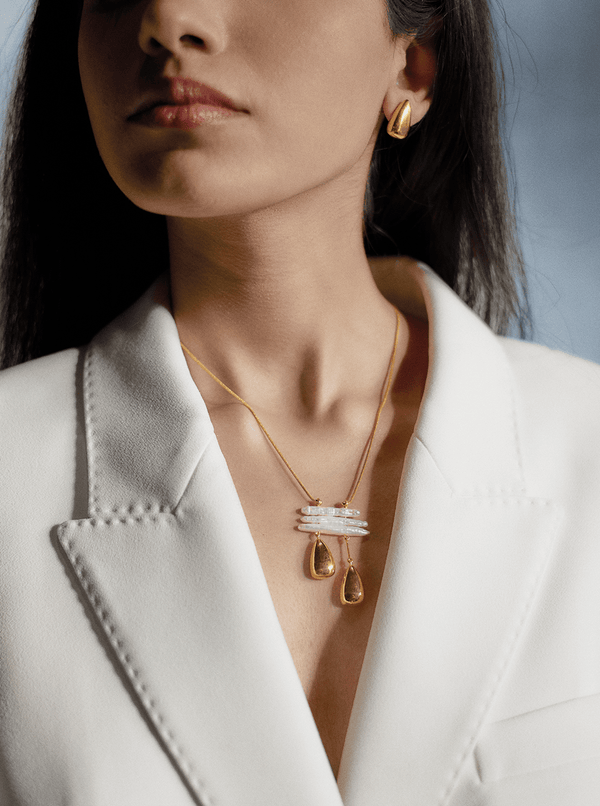 Statera Pearl Pendant - MISHO - Necklace