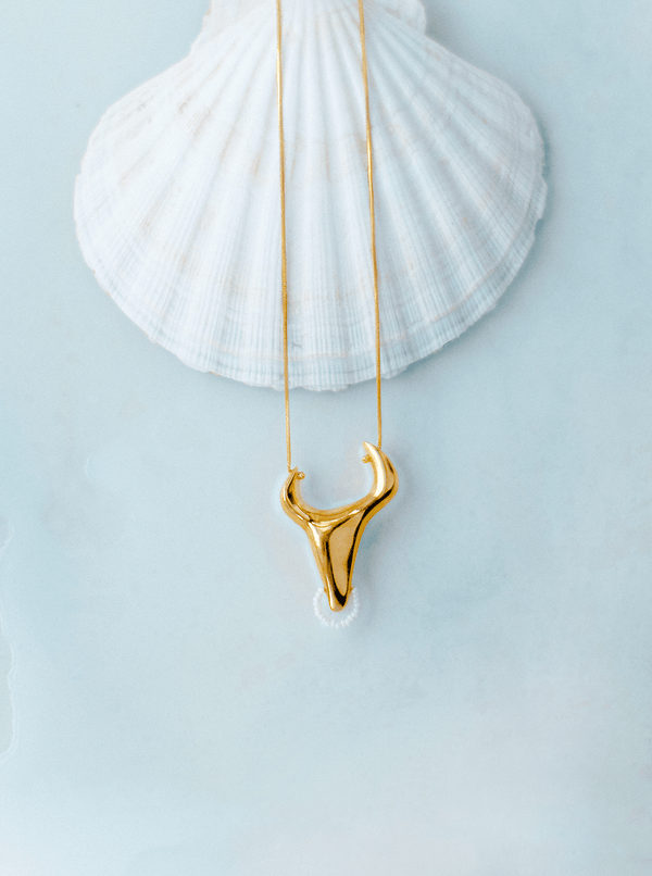 Toro Pearl Pendant - MISHO - Necklace