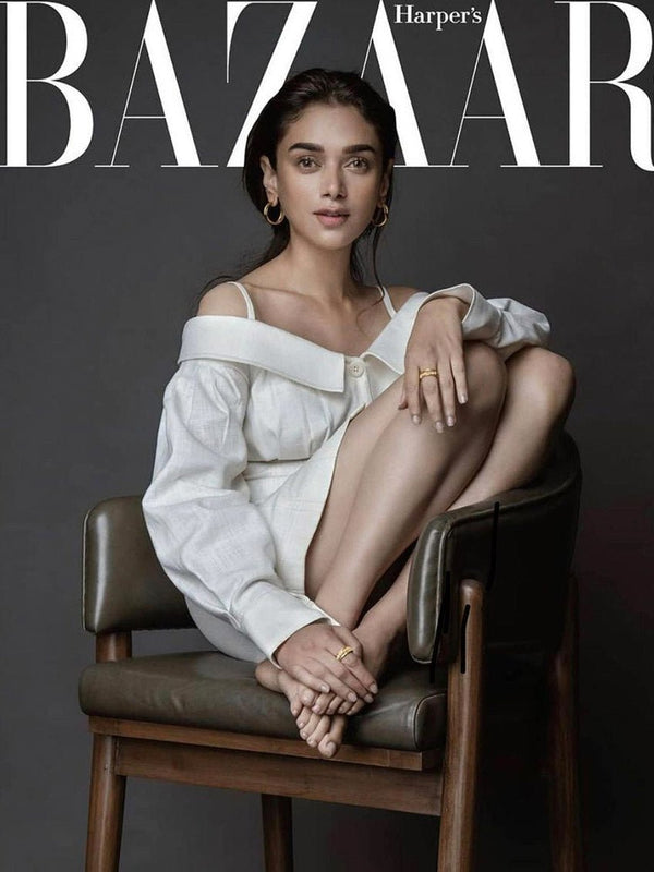 ADITI RAO FOR BAZAAR - MISHO - press