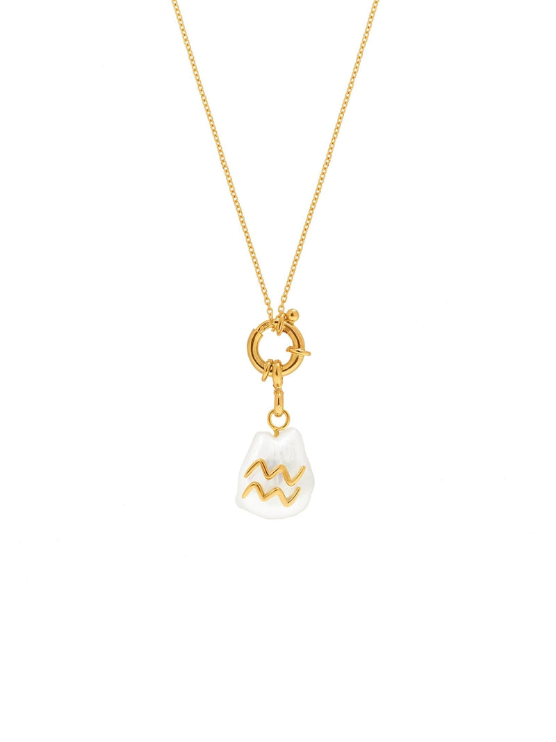 Aquarius Pearl (Convertible pendant/earring) - MISHO - Necklace