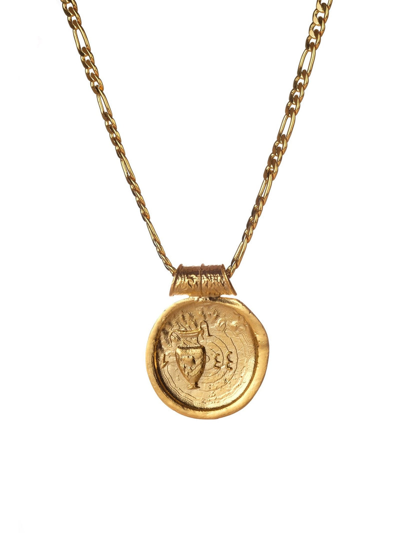 Aquarius Zodiac Pendant - MISHO - Necklace