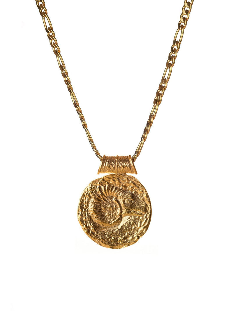 Aries Zodiac Pendant - MISHO - Necklace