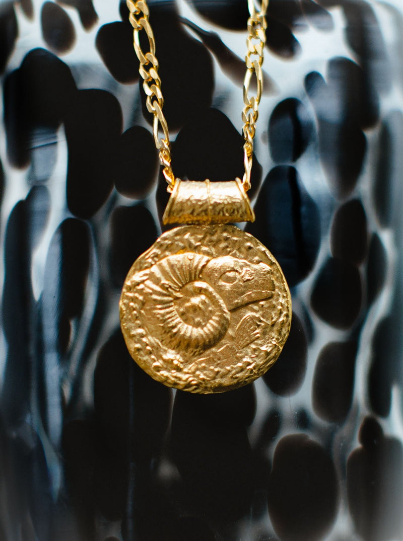 Aries Zodiac Pendant - MISHO - Necklace