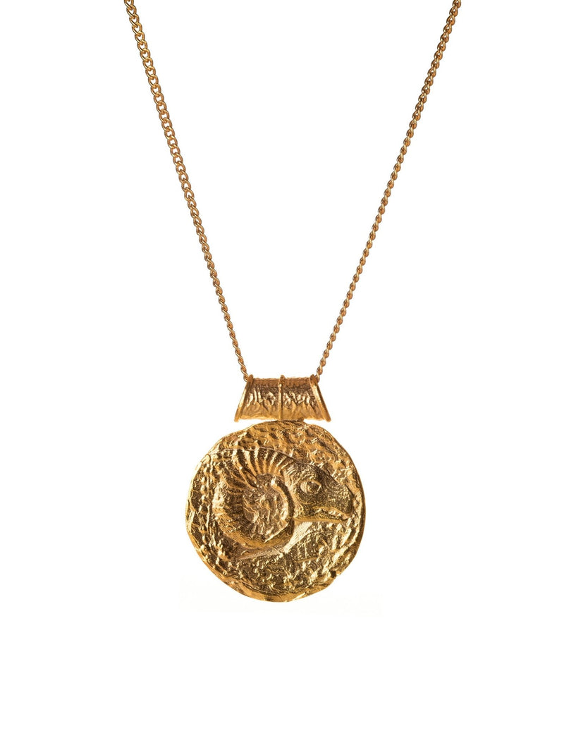 Aries Zodiac Pendant - MISHO - Necklace