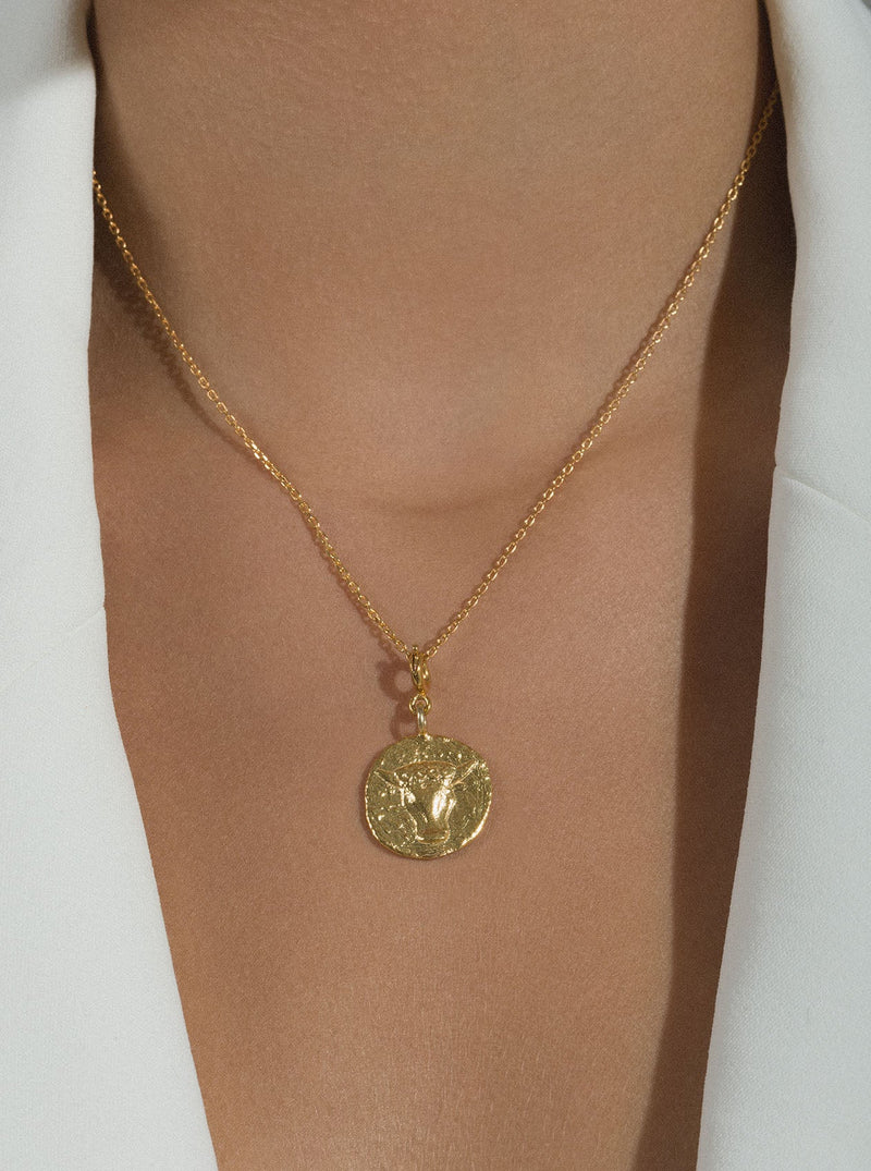Baby Taurus charm/pendant - MISHO - Necklace