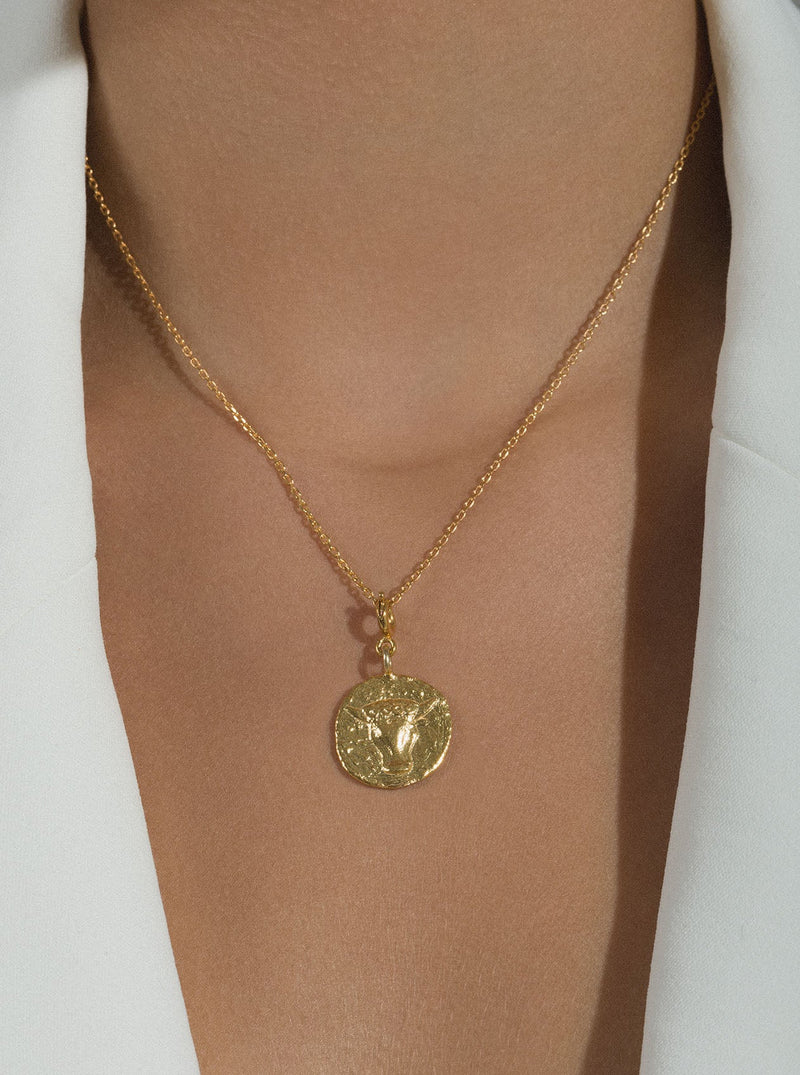 Baby Taurus charm/pendant - MISHO - Necklace