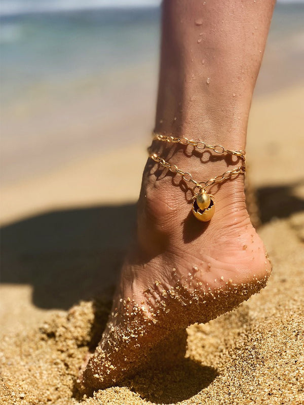 Baby turtle anklet - MISHO - Anklet