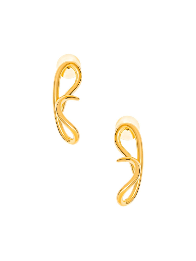 Baby Twist Link Earrings - MISHO - Earrings