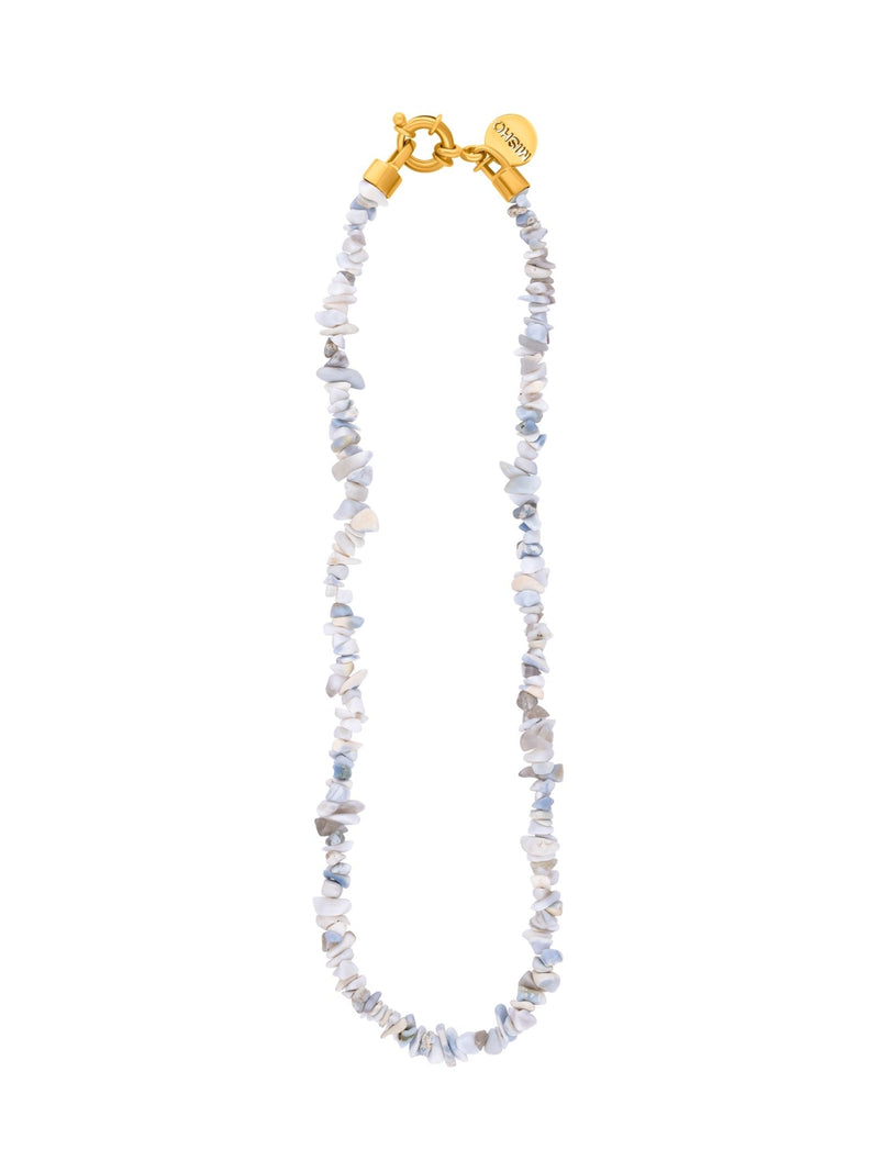 Blue Opal Necklace - MISHO - Necklace